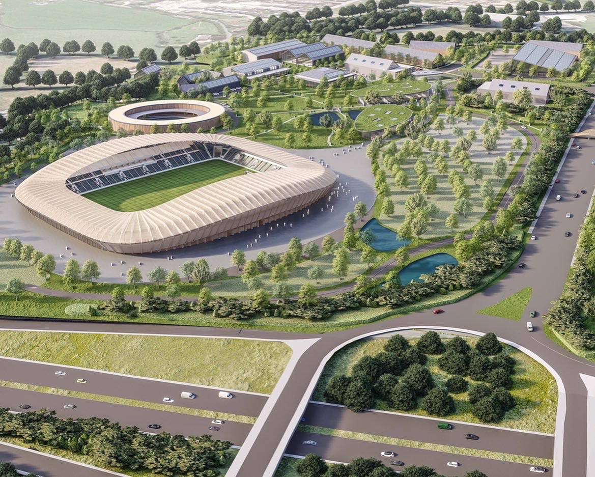 Forest green rovers eco park impact 3 zero sustainabiulity and sport in ireland